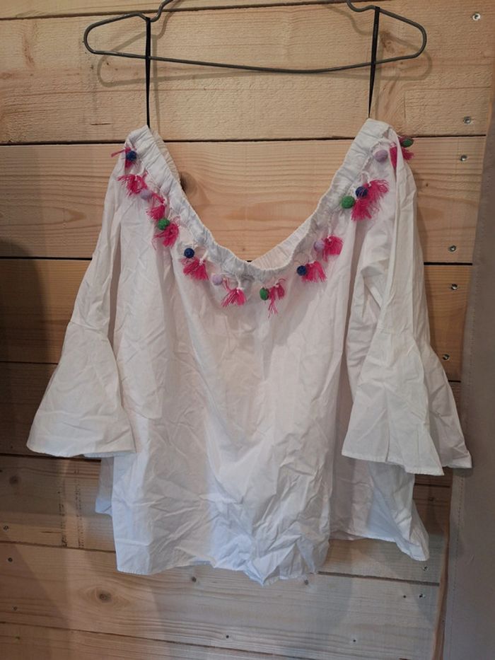 Top épaules dénudées taille S - photo numéro 3