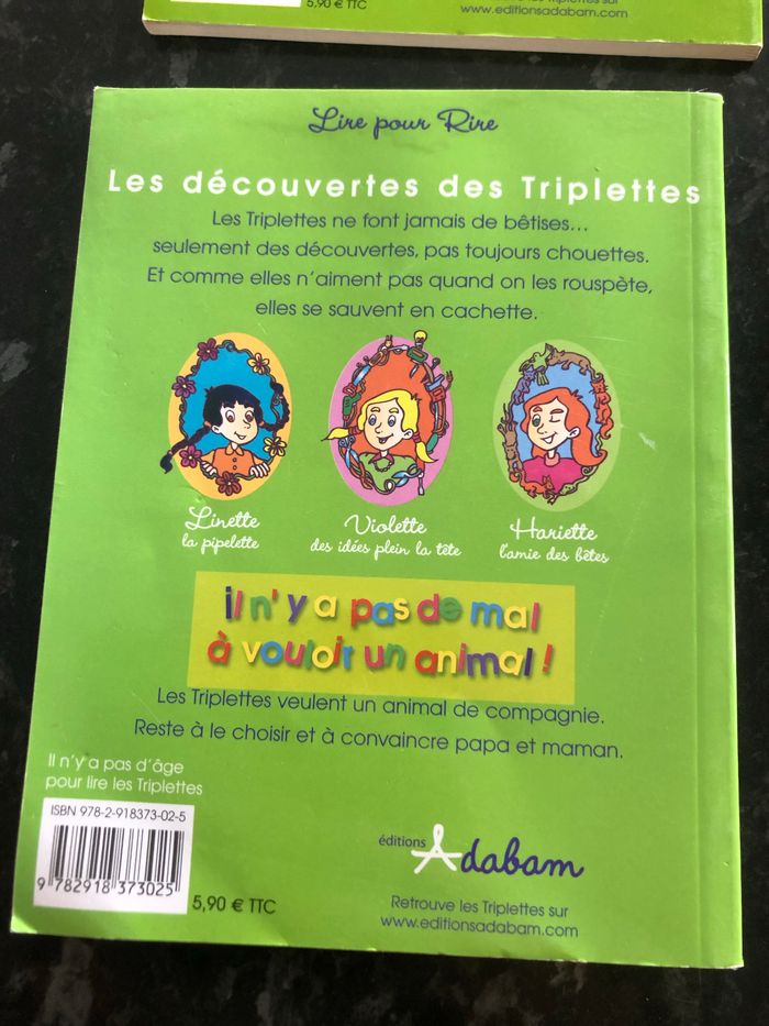 Livres les découvertes des triplettes - photo numéro 9
