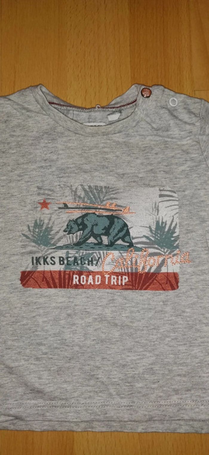 Tee-shirt IKKS 12 mois - photo numéro 2