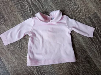 Tshirt rose 1 mois sans marque