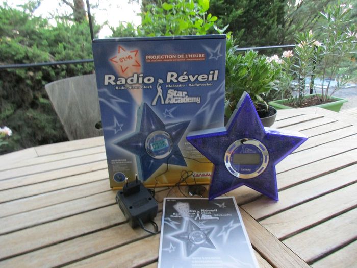 radio réveil star académy neuf avc bte vlr 34 e - photo numéro 2