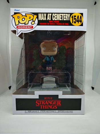Funko Pop! Jumbo Stranger Things Max At Cemetery #1544
