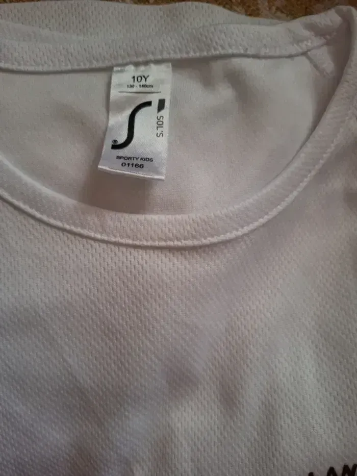 2 Tee-shirts enfant tennis - photo numéro 3