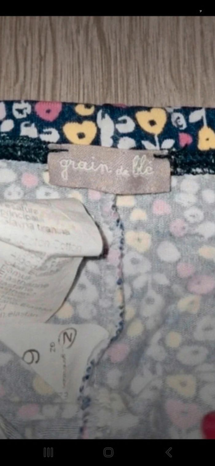 Legging Grain de blé 6mois 68cm 👻 - photo numéro 3