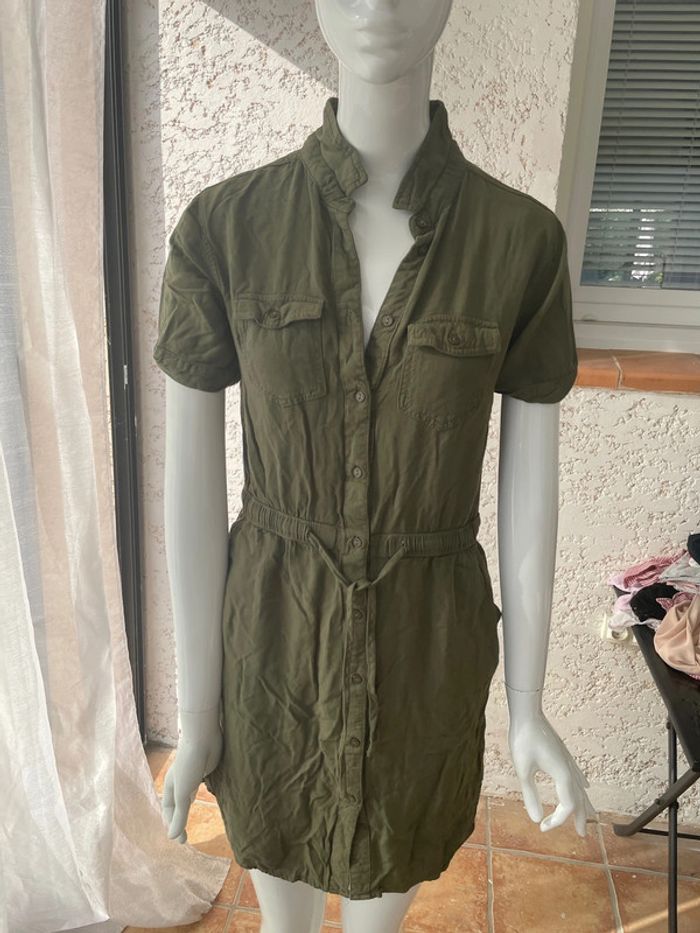 Robe kaki de la marque Deluxe en taille S - photo numéro 2