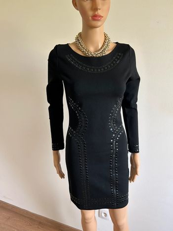 Robe noire neuve à manches longues Chic by Lirette taille S