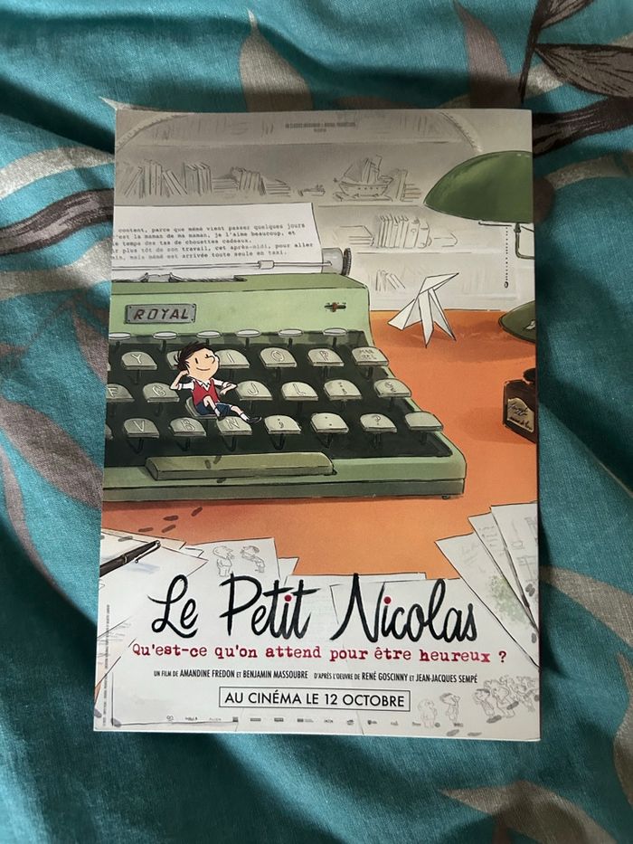 Livre le petit Nicolas le départ la plage c’est chouette - photo numéro 2