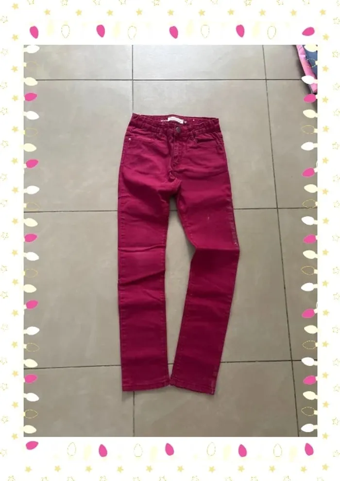 Jean skinny inextenso enfant fille taille 10 ans