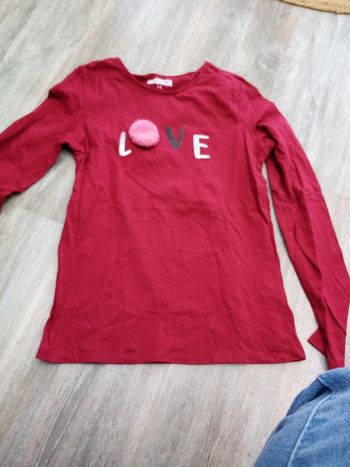 Tee shirt manche longue love 14A