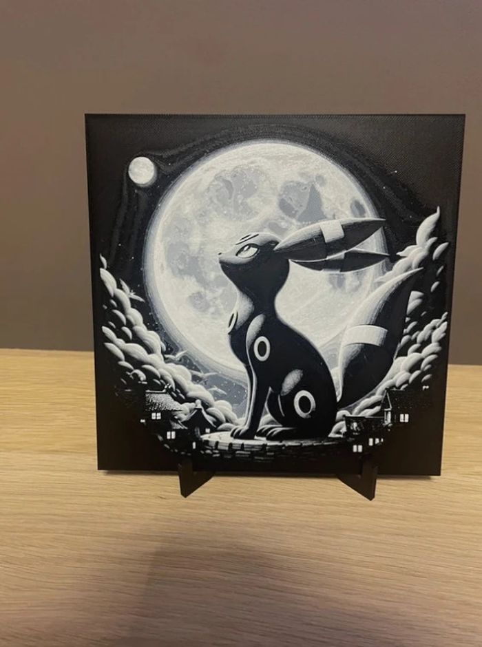 Tableau Noctali Pokémon - photo numéro 2