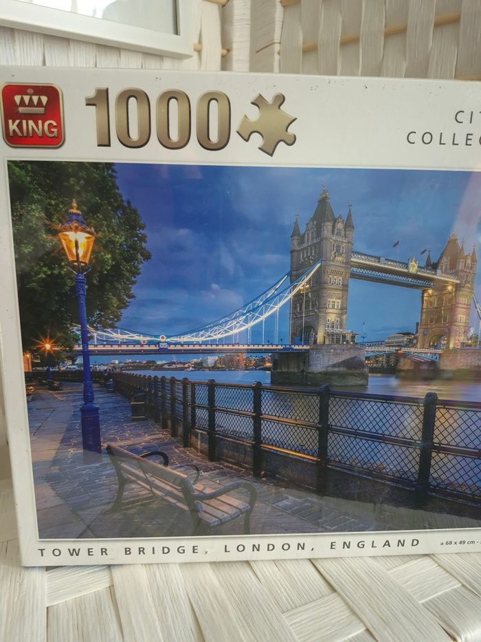 Joli puzzle 1000 pièces London Tower Bridge King (Neuf) - photo numéro 2