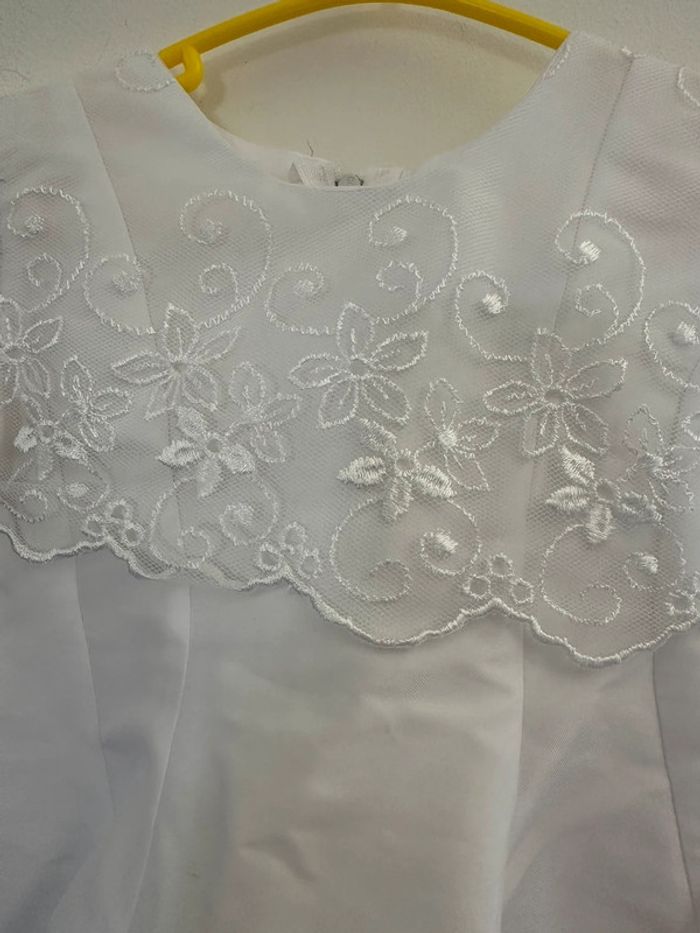 Robe de cérémonie fille blanche 18 mois - photo numéro 5