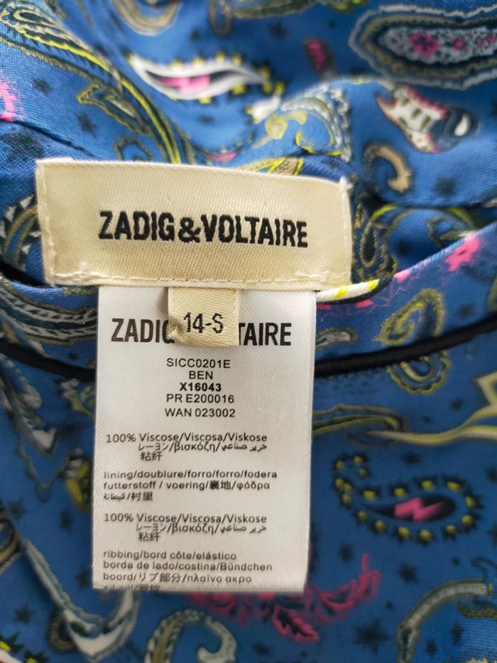 Bomber réversible Zadig & Voltaire – Taille 34 / XS femme - photo numéro 12