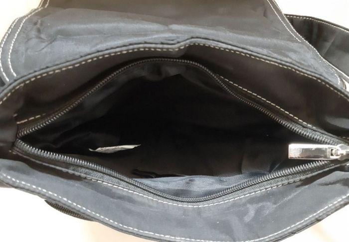 Sac à main noir synthétique - photo numéro 4