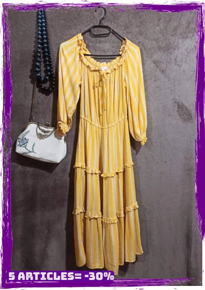 Robe jaune - photo numéro 3