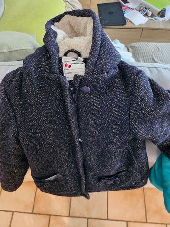 Blouson polaire fille 8 ans