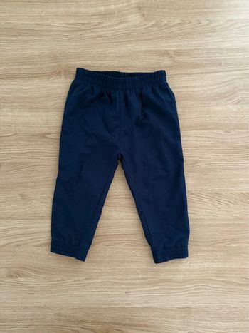 Pantalon marine doublé 18 mois garçon