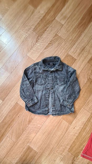 Chemise jeans 24 mois
