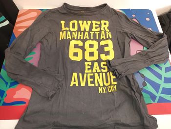 Tee-shirt manche longue 11 12 ans