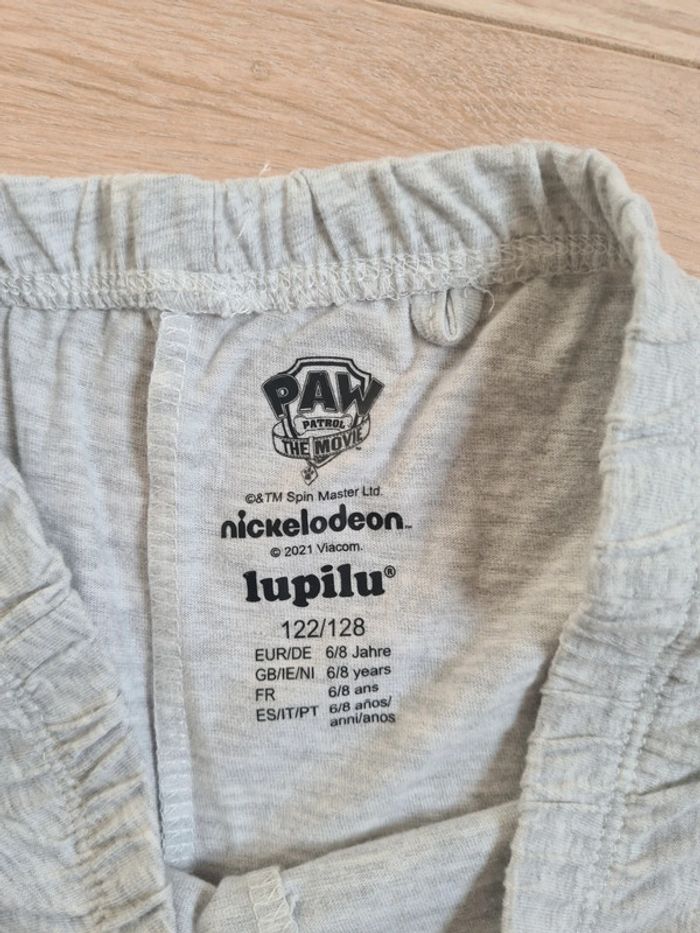 Tee-shirt et short Pat patrouille 6/8 ans - photo numéro 4