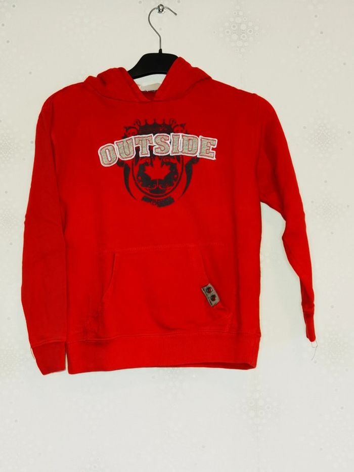 D3264 - sweat à capuche garçon 8 ans