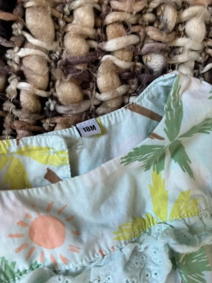 Robe bébé 18 mois multicolore - photo numéro 2