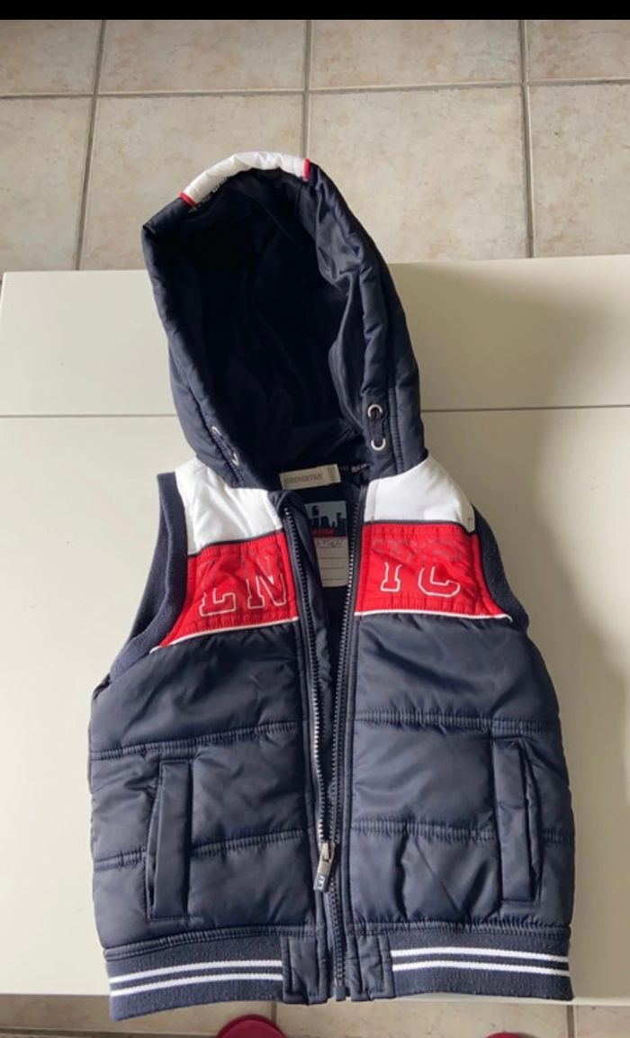 Blouson sans manches Orchestra 4ans garçon