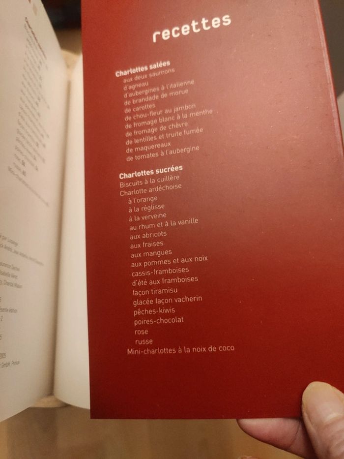 🙂 livre Charlottes sucrées salées 🙂 - photo numéro 4