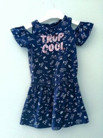 3 ans fille robe été sequin Gémo