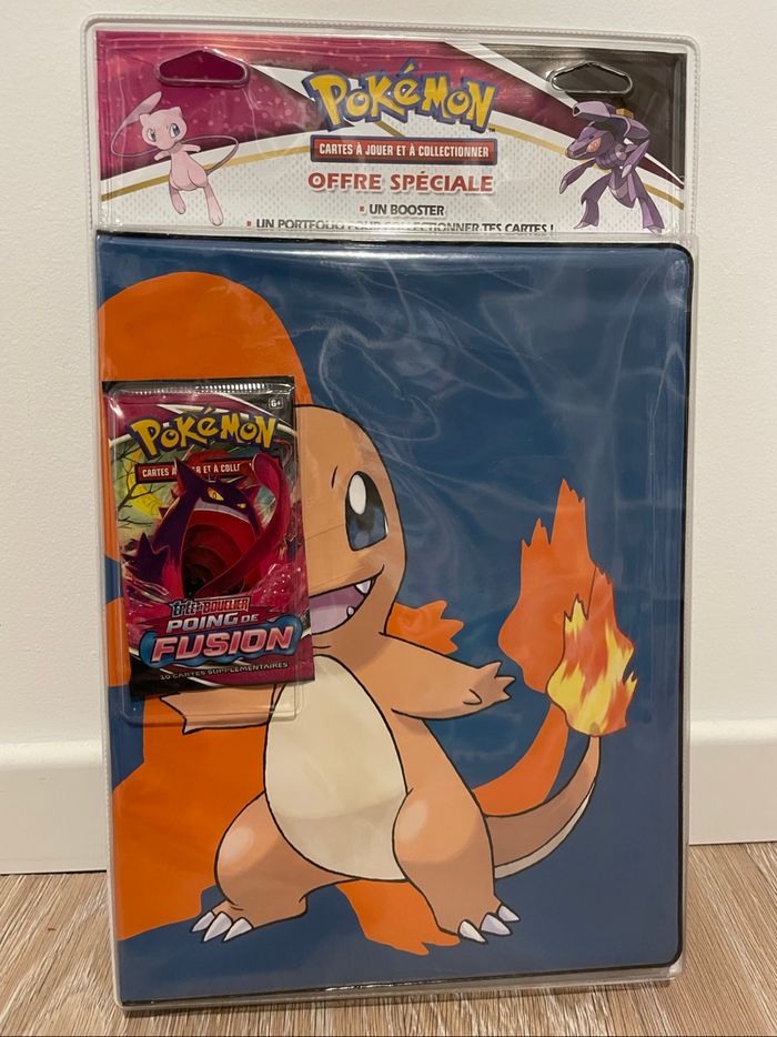 Classeur carte Pokémon salameche