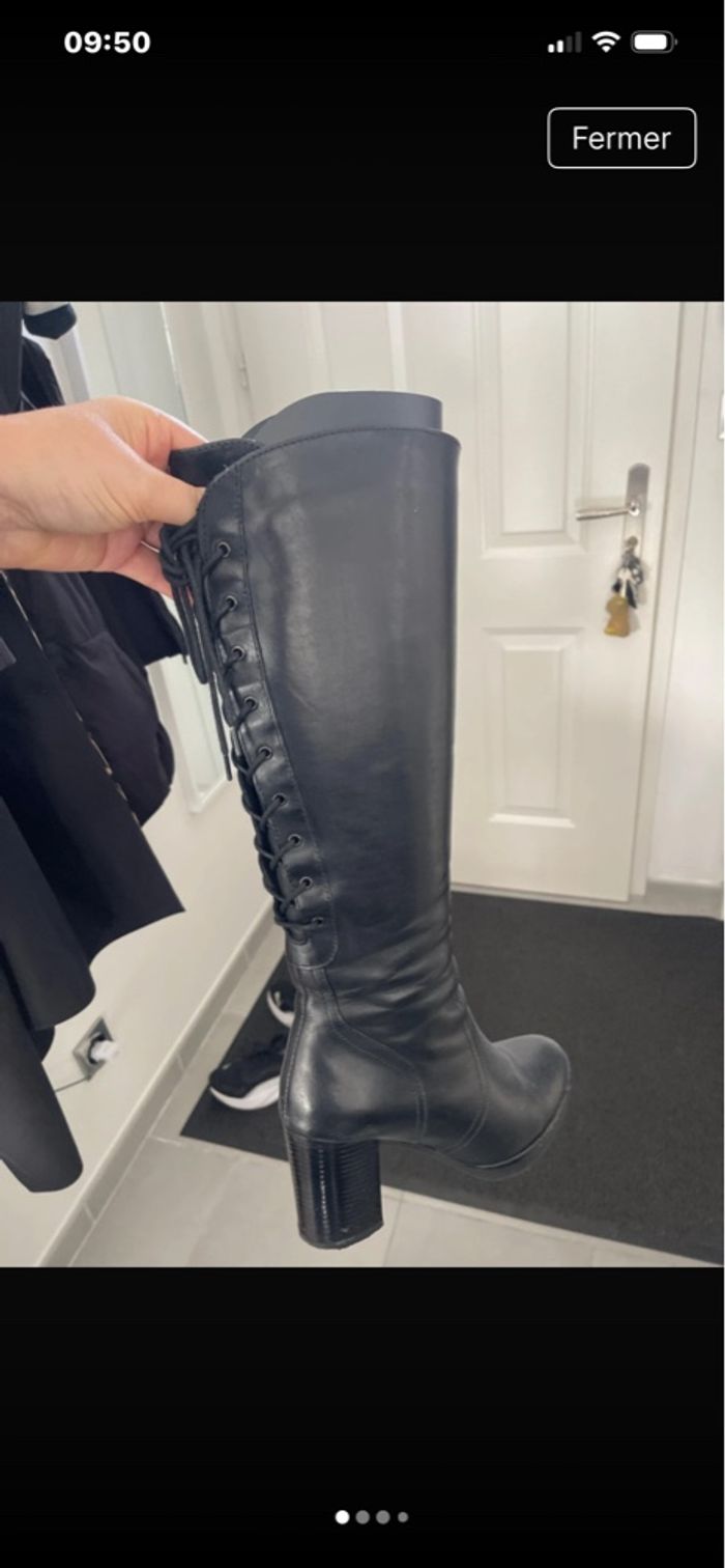 Bottes cuir - photo numéro 2