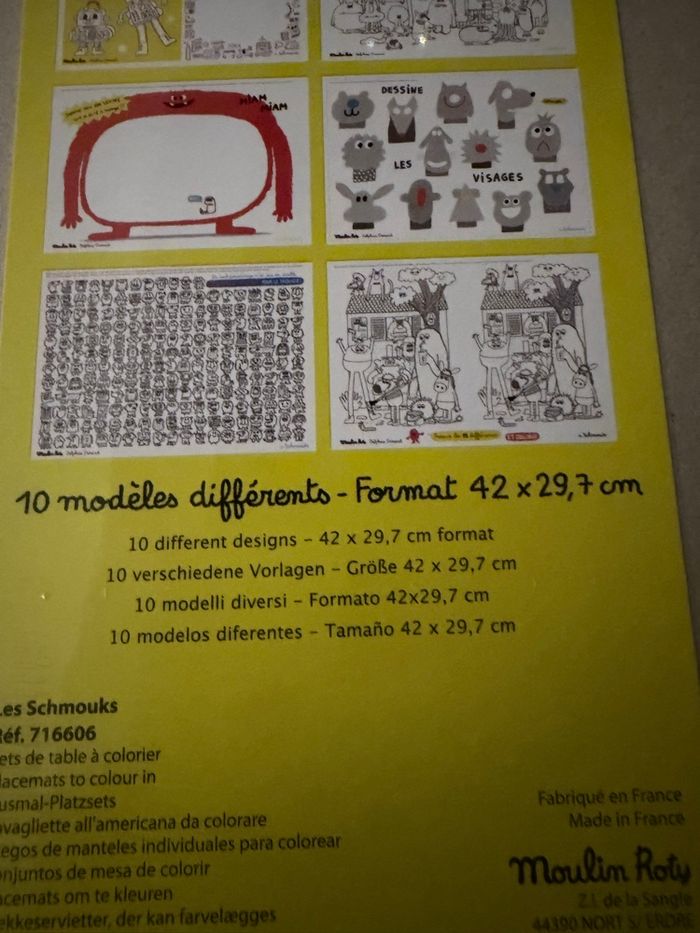 Moulin Roty sets de table - photo numéro 3