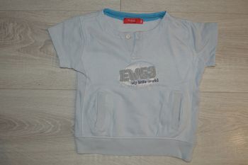 Sweat manches courtes Tissaia 18 mois