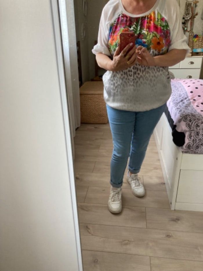Blouse fleurie