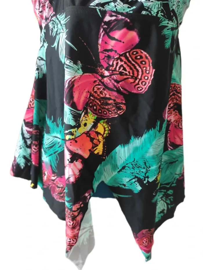 Haut de maillot de bain Tankini papillons - Drop qui sent bon les vacances - photo numéro 8