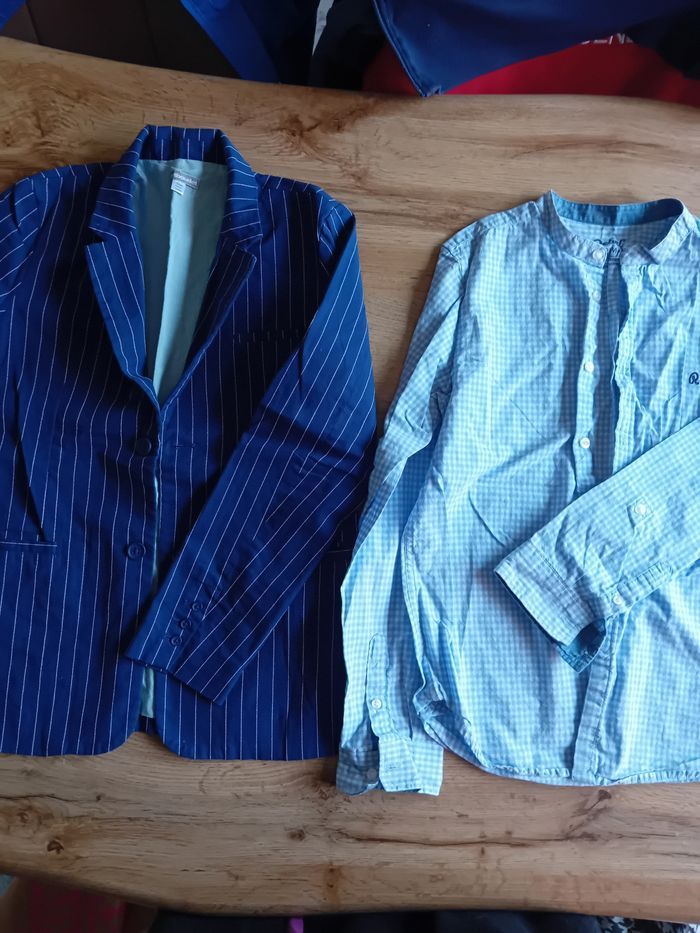 Veste et chemise