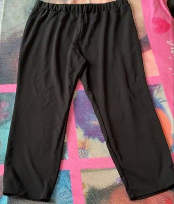 Pantalon élastique noir 
