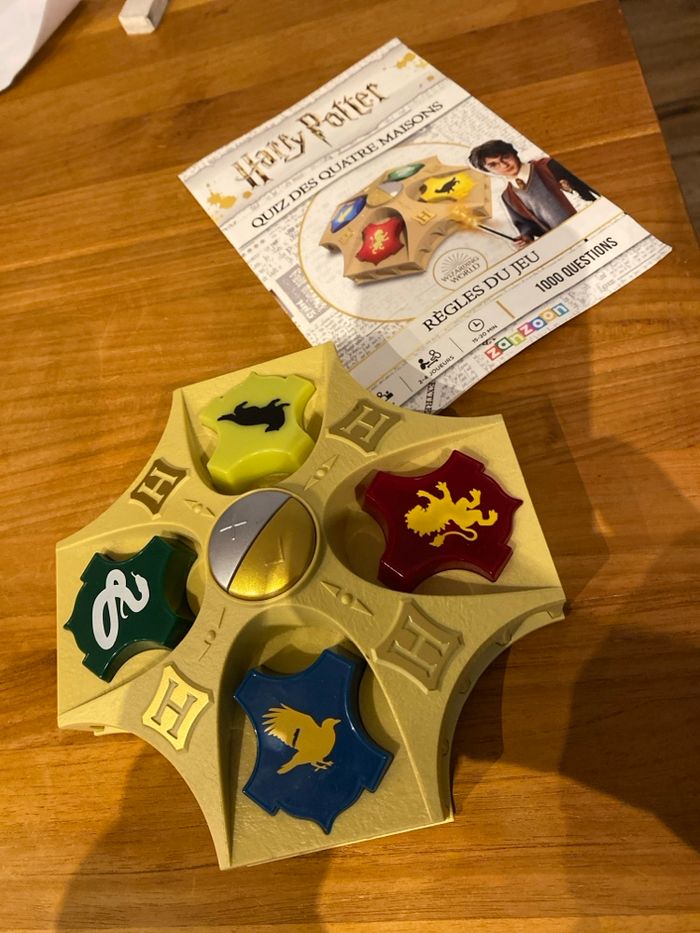 Jeu Harry potter le quizz des quatre maisons