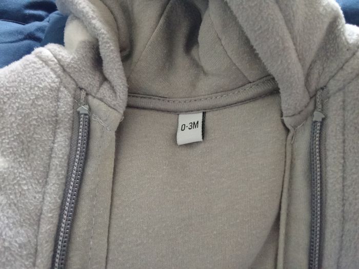 Manteau combi pilote bébé 0-3 mois. - photo numéro 3