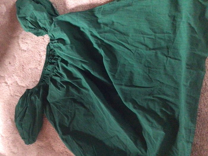 Robe verte été courte