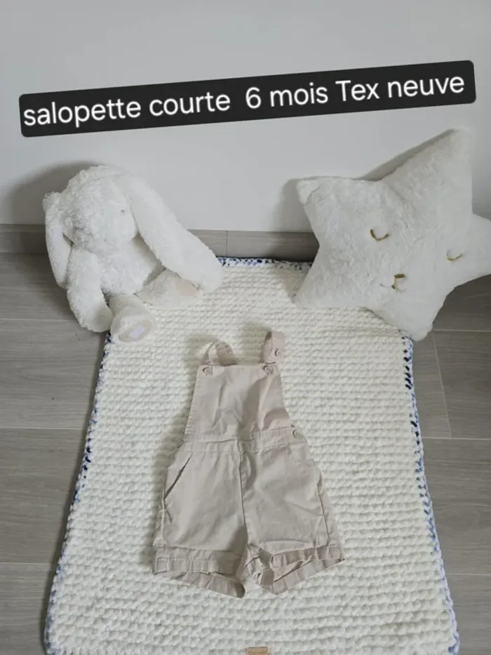 Salopette courte