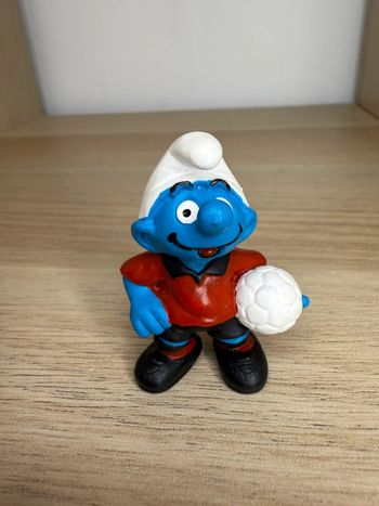 Schtroumpfs joueur de foot schleich