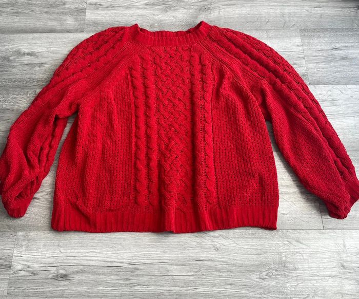 Pull rouge Kiabi L