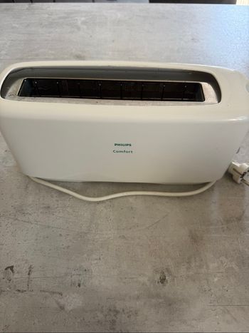 Grille-pain blanc Philips Confort