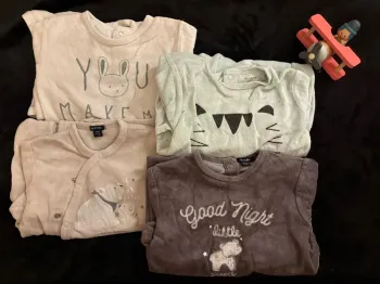 Lot de 4 pyjamas Kiabi