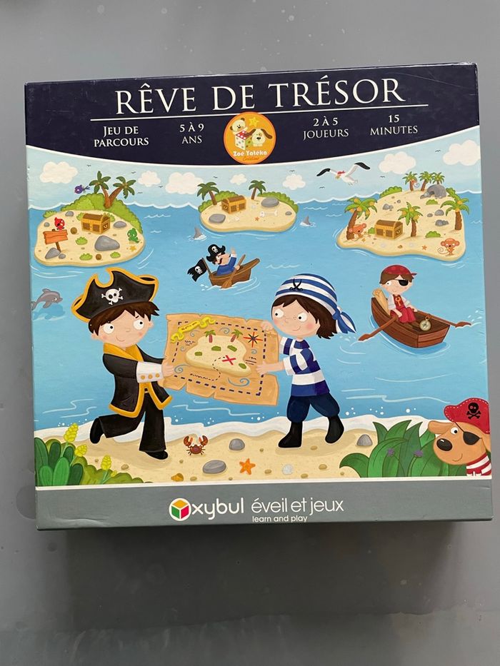 Jeu Rêve de Trésor Oxybul jeu de parcours