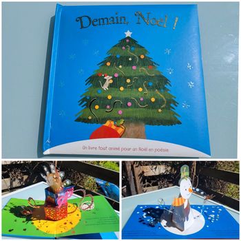 Superbe livre Pop-up 🎄 Demain, Noël! 🎁 73