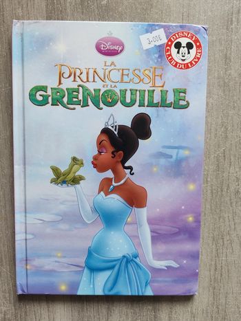Livre le club du livre Disney La Princesse et la grenouille
