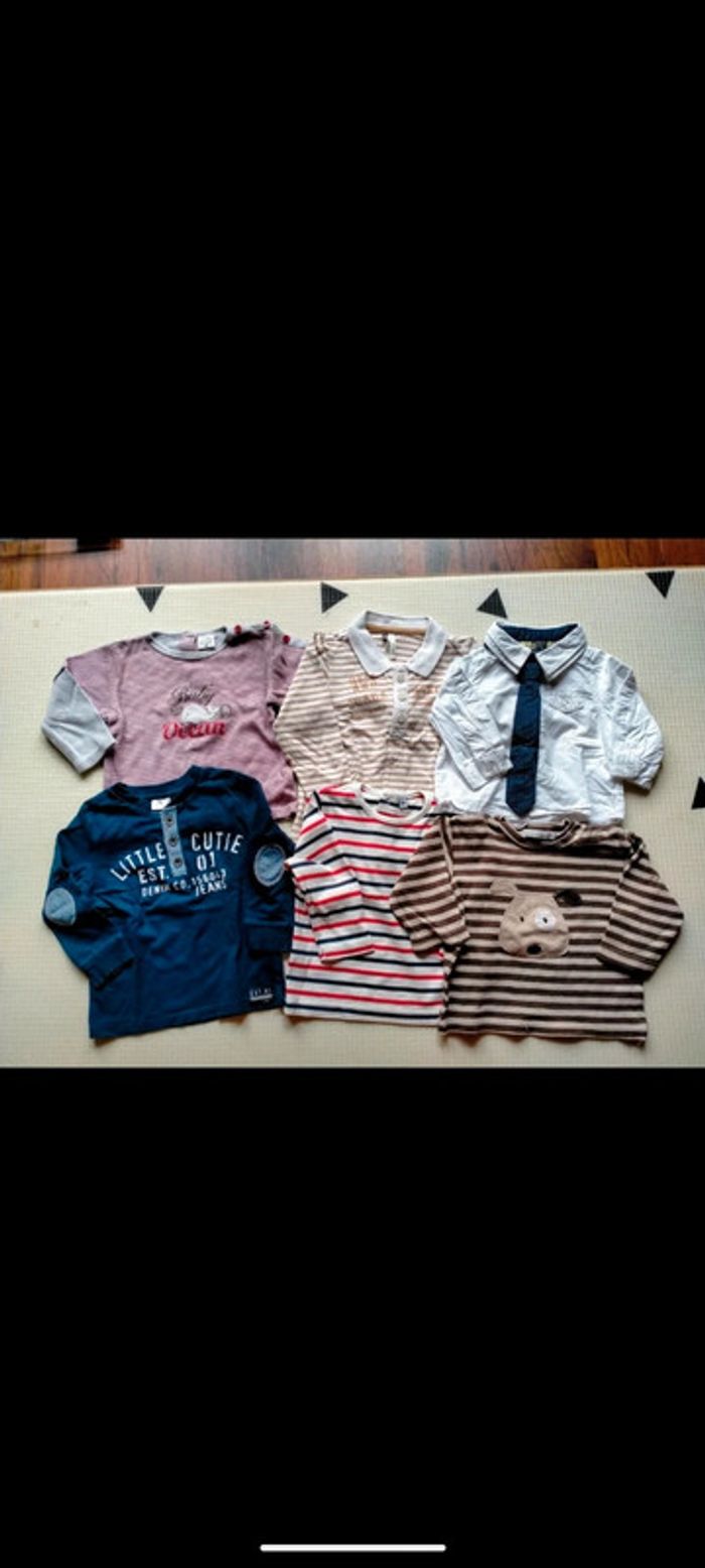 Lot vêtements garçon 9 mois - photo numéro 3