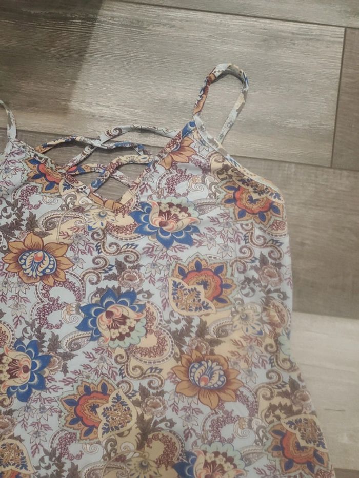 Haut à bretelles réglables - Bonprix - taille 34/36 - photo numéro 2